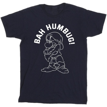 Vêtements Garçon T-shirts manches courtes Disney Snow White Grumpy Humbug Bleu