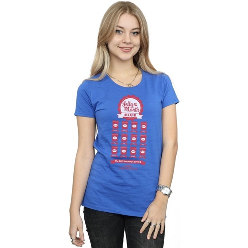 Vêtements Femme T-shirts manches longues National Lampoon´s Christmas Va Jelly Club Bleu