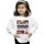 Vêtements Fille Sweats Disney Poster Saga Blanc