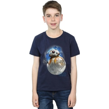 Vêtements Garçon T-shirts manches courtes Disney The Last Jedi BB-8 Brushed Bleu