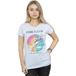 Vêtements Femme T-shirts manches longues Pink Floyd Wish You Were Here Gris