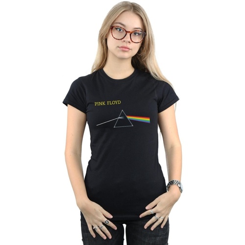 Vêtements Femme T-shirts manches longues Pink Floyd Chest Prism Noir