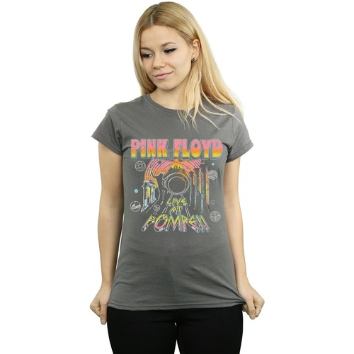 Vêtements Femme T-shirts manches longues Pink Floyd Live At Pompeii Multicolore