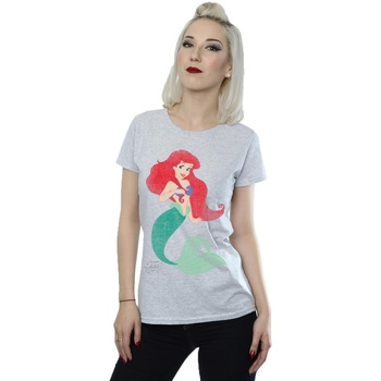 Vêtements Femme T-shirts manches longues Disney Classic Ariel Gris