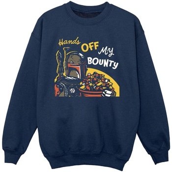Vêtements Fille Sweats Disney Boba Fett Hands Off My Bounty Bleu