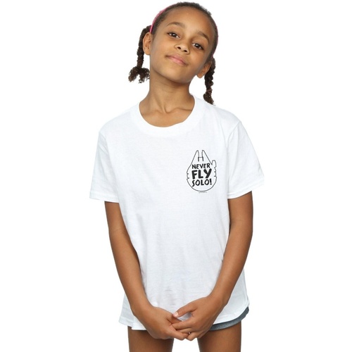 Vêtements Fille T-shirts manches longues Disney Levi s ® Graphic Rickie Short Sleeve T-Shirt Essentials Blanc