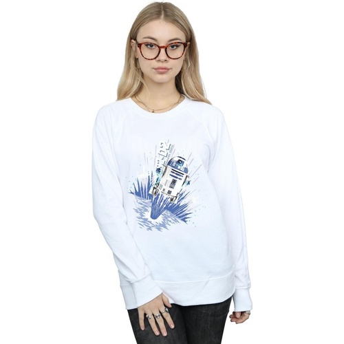 Vêtements Femme Sweats Disney R2-D2 Blast Off Blanc