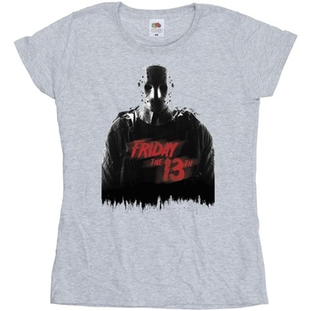 Vêtements Femme T-shirts manches longues Friday The 13Th Remake Poster Gris