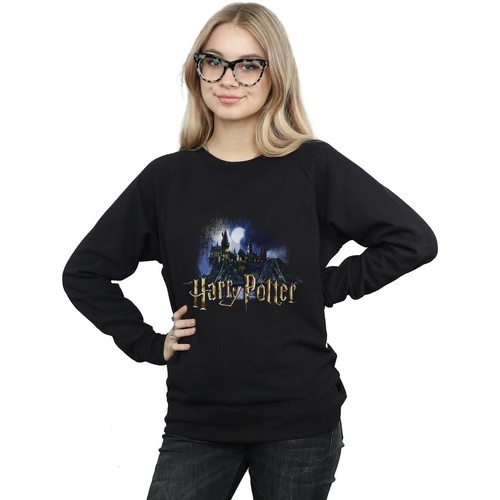 Vêtements Femme Sweats Harry Potter Hogwarts Castle Noir