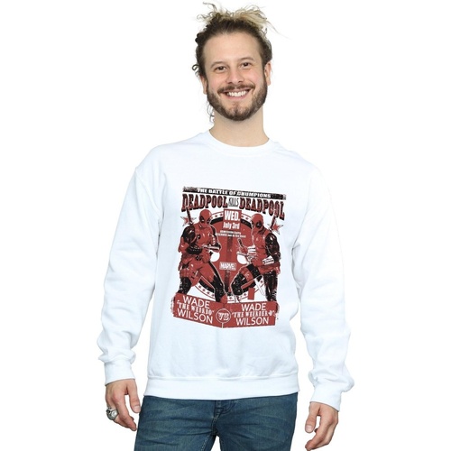 Vêtements Homme Sweats Marvel Deadpool Vs Deadpool Blanc