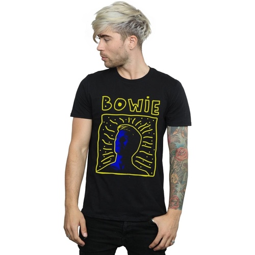 Vêtements Homme T-shirts manches longues David Bowie 90s Frame Noir