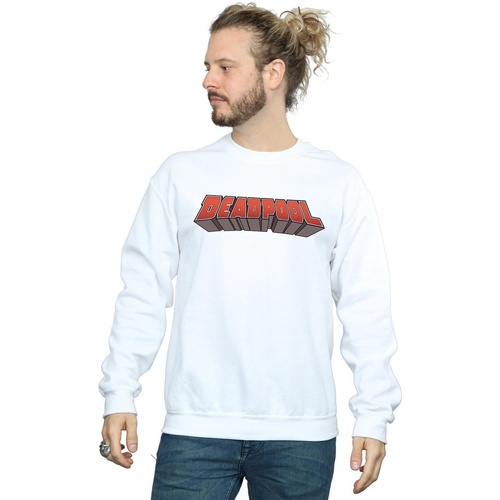 Vêtements Homme Sweats Marvel Deadpool Text Logo Blanc