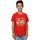 Vêtements Garçon T-shirts manches courtes Dc Comics Justice League Christmas Delivery Rouge