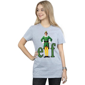 Vêtements Femme T-shirts manches longues Elf Buddy Logo Gris
