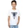 Vêtements Garçon T-shirts manches courtes Dc Comics Justice League Movie Logo Badges Blanc