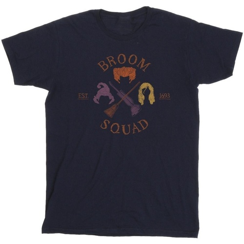 Vêtements Homme T-shirts manches longues Disney Hocus Pocus Broom Squad 93 Bleu
