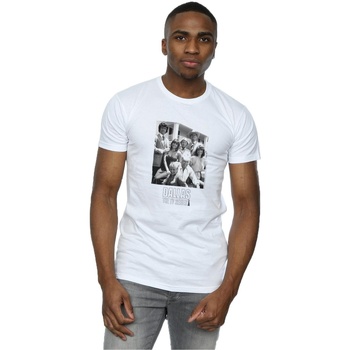 Vêtements Homme T-shirts manches longues Dallas Ewing Family Mono Blanc