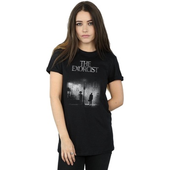 Vêtements Femme T-shirts manches longues The Exorcist Mono Distressed Poster Noir