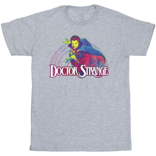 Vêtements Homme T-shirts manches longues Marvel Doctor Strange Pyschedelic Gris