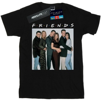 Vêtements Femme T-shirts manches longues Friends Group Photo Hugs Noir