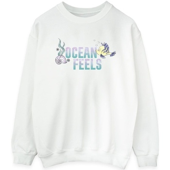 Disney The Little Mermaid Ocean Blanc