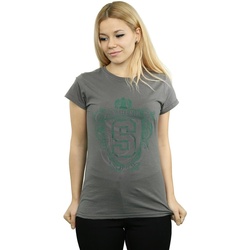 Vêtements Femme T-shirts manches longues Harry Potter Slytherin Serpent Crest Multicolore