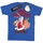 Vêtements Garçon T-shirts manches courtes Dessins Animés Santa Bugs Bunny Bleu