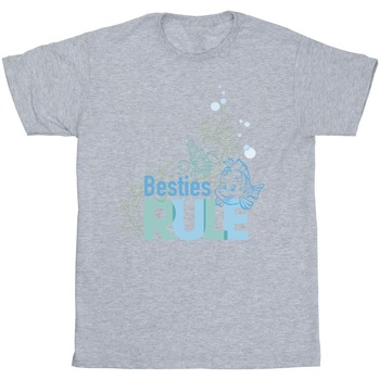 Vêtements Fille T-shirts manches longues Disney The Little Mermaid Besties Gris