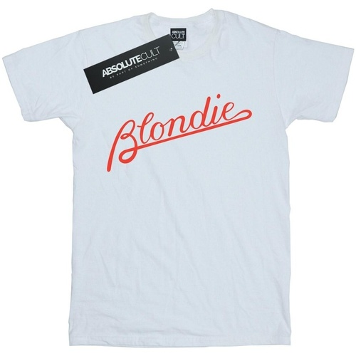 Vêtements Homme T-shirts manches longues Blondie Lines Logo Blanc