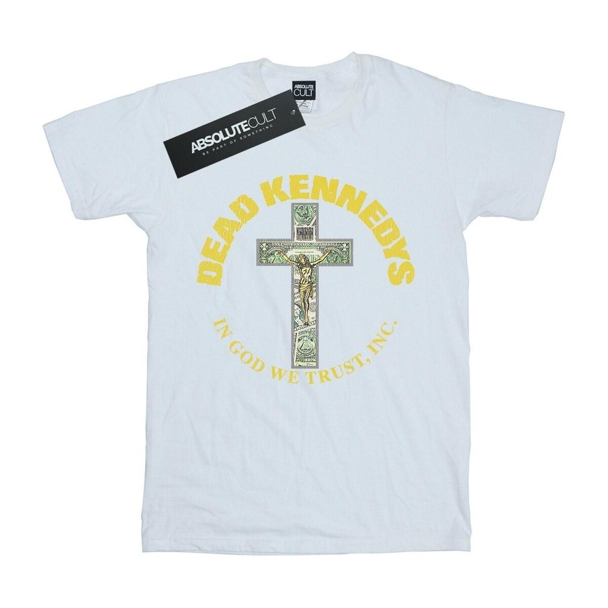 Vêtements Homme T-shirts manches longues Dead Kennedys In God We Trust Blanc