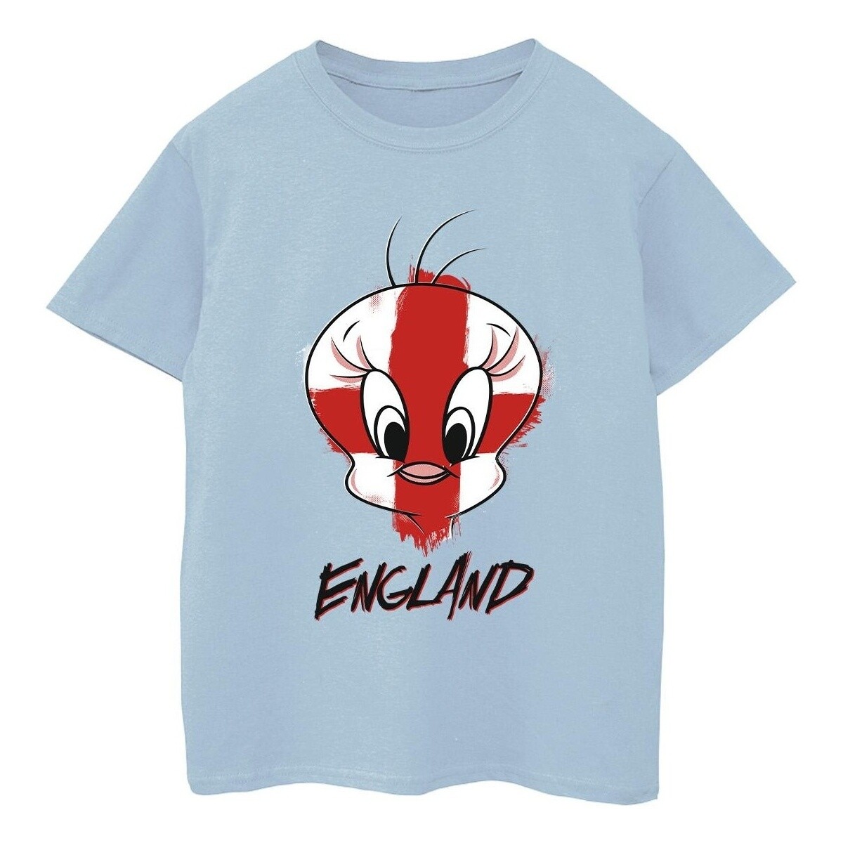 Vêtements Garçon T-shirts manches courtes Dessins Animés Tweety England Face Bleu