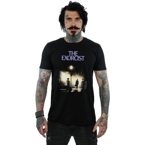 Vêtements Homme T-shirts manches longues The Exorcist Classic Poster Noir