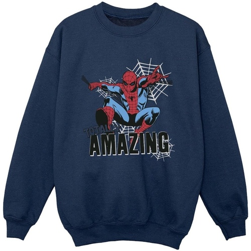 Vêtements Garçon Sweats Marvel Spider-Man Amazing Bleu
