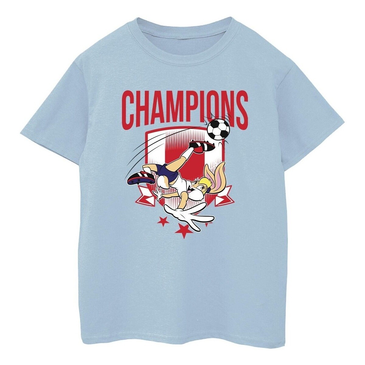 Vêtements Garçon T-shirts manches courtes Dessins Animés Lola Football Champions Bleu