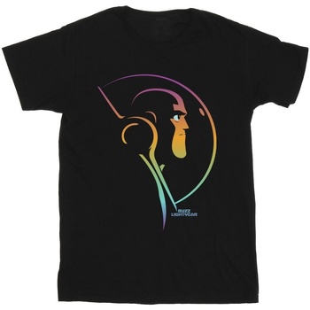 Vêtements Garçon T-shirts manches courtes Disney Lightyear Blended Stare Noir
