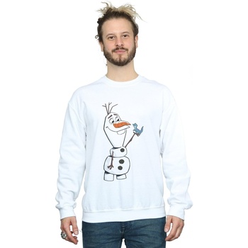 Vêtements Homme Sweats Disney Frozen 2 Olaf And Salamander Blanc