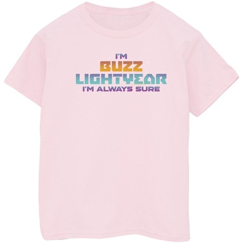 Vêtements Garçon T-shirts manches courtes Disney Lightyear Always Sure Text Rouge