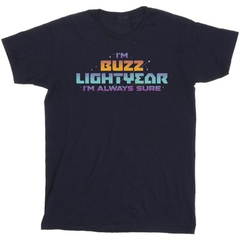 Vêtements Garçon T-shirts manches courtes Disney Lightyear Always Sure Text Bleu