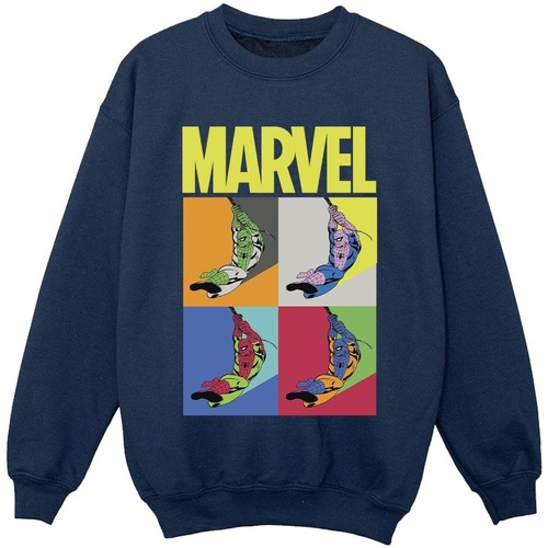 Vêtements Garçon Sweats Marvel Spider-Man Pop Art Bleu