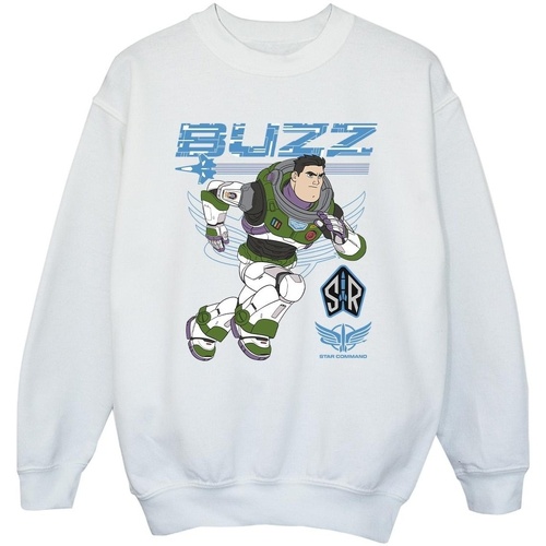 Vêtements Fille Sweats Disney Lightyear Buzz Run To Action Blanc