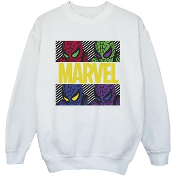 Vêtements Garçon Sweats Marvel Spider-Man Pop Art Blanc