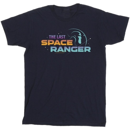 Vêtements Garçon T-shirts manches courtes Disney Lightyear Last Space Ranger Text Bleu