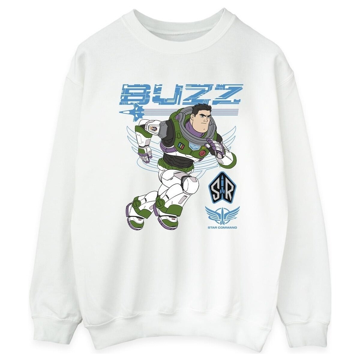 Vêtements Femme Sweats Disney Lightyear Buzz Run To Action Blanc