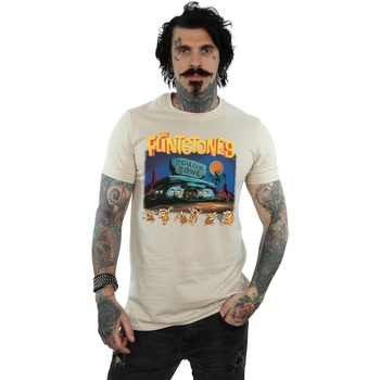 Vêtements Homme T-shirts manches longues The Flintstones Champions Of Bedrock Bowl Multicolore