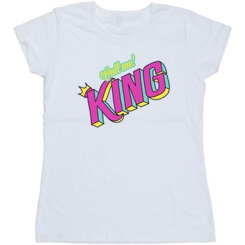 Vêtements Femme T-shirts manches longues Disney The Lion King Classic King Blanc