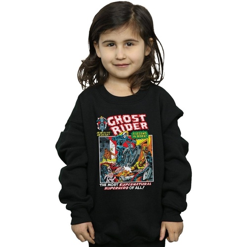 Vêtements Fille Sweats Marvel Ghost Rider Noir
