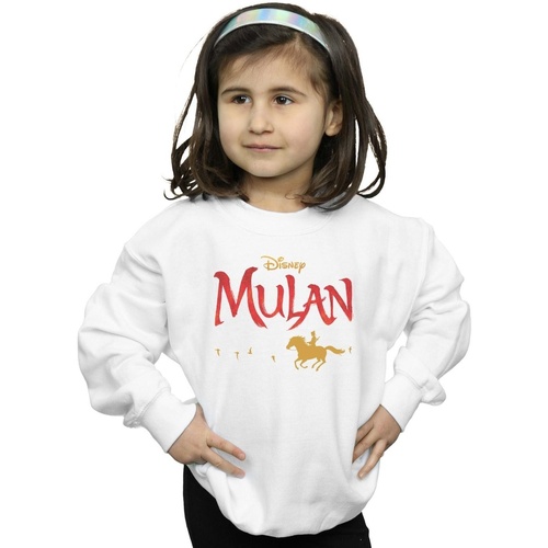 Vêtements Fille Sweats Disney Mulan Movie Logo Blanc