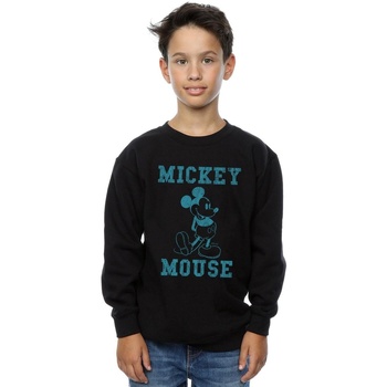 Vêtements Garçon Sweats Disney Mickey Mouse Distressed Kick Mono Noir