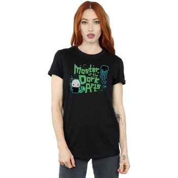 Vêtements Femme T-shirts manches longues Harry Potter Voldemort Dark Arts Junior Noir