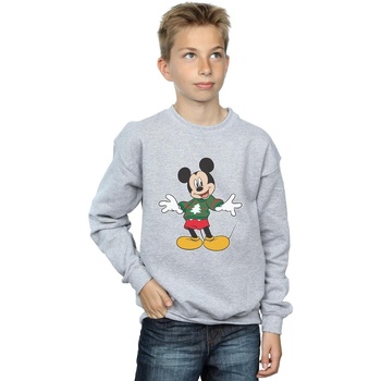 Vêtements Garçon Sweats Disney Mickey Mouse Christmas Jumper Stroke Gris